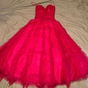 Fuschia Prom Dress